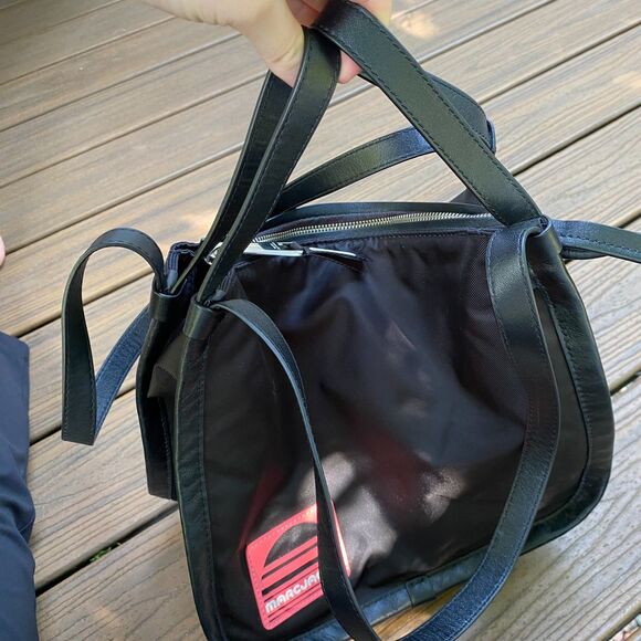 MARC JACOBS Sport Nylon and Leather Tote Color Black &‎ Pink - Picture 8 of 11